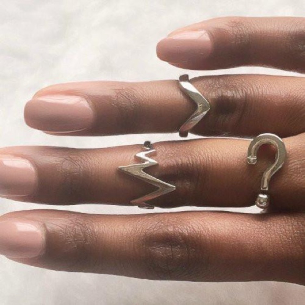 NURAZZI VIOLET RING SET